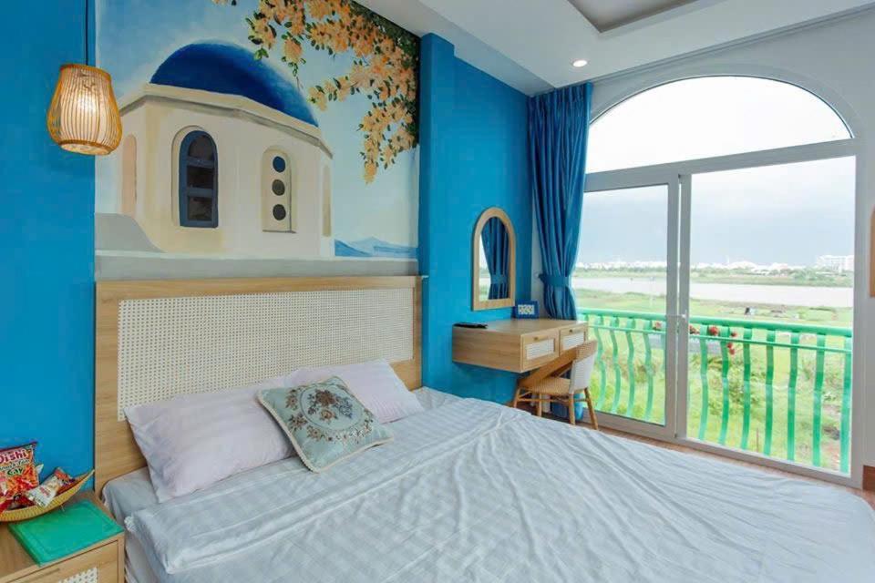 فندق Santorini House And Coffee دا نانغ المظهر الخارجي الصورة