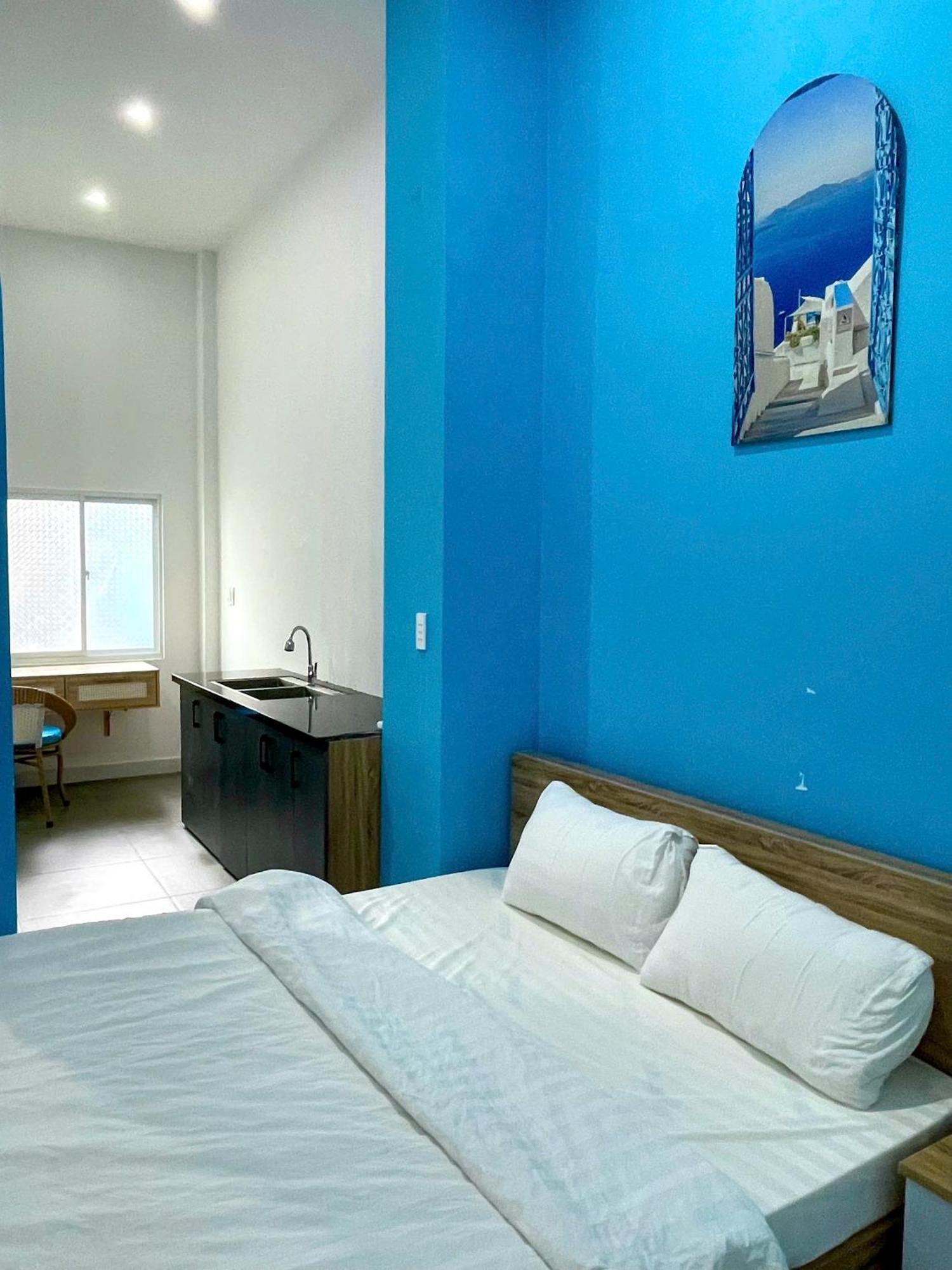 فندق Santorini House And Coffee دا نانغ المظهر الخارجي الصورة