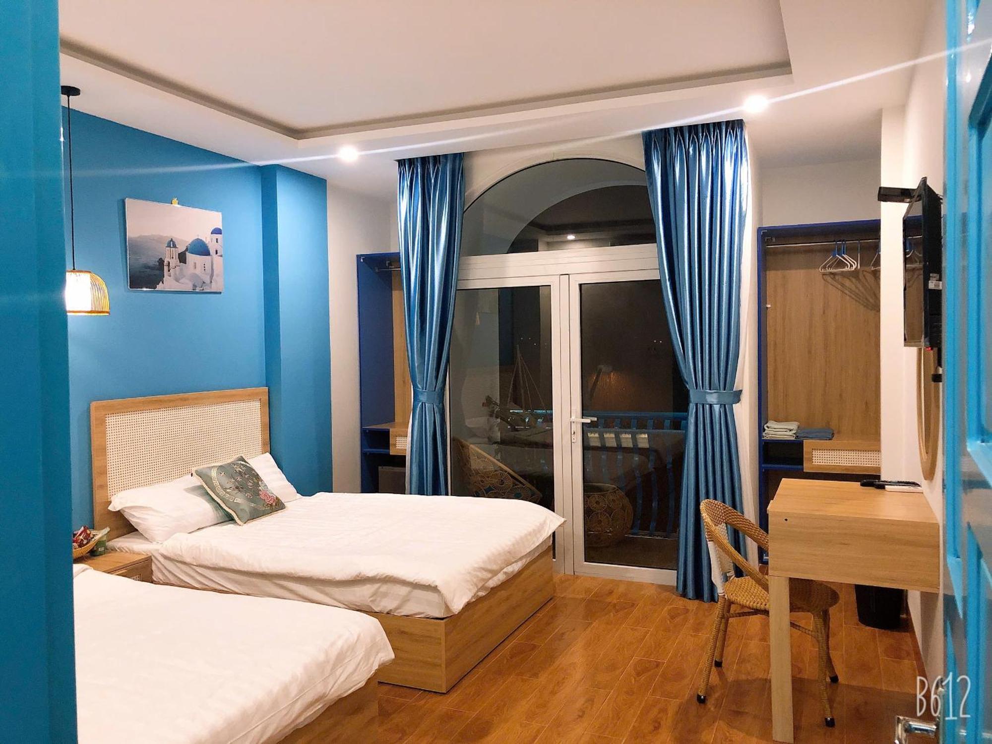 فندق Santorini House And Coffee دا نانغ المظهر الخارجي الصورة