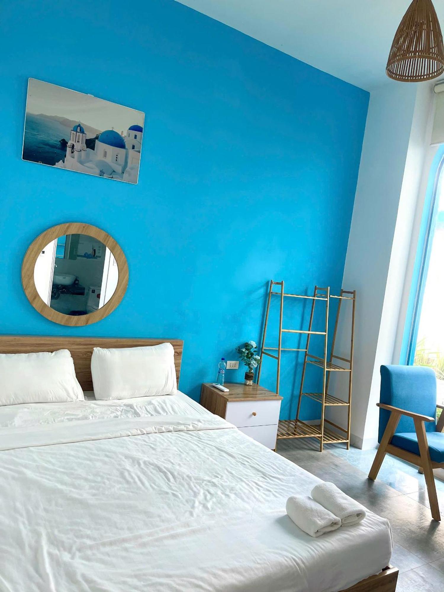 فندق Santorini House And Coffee دا نانغ المظهر الخارجي الصورة